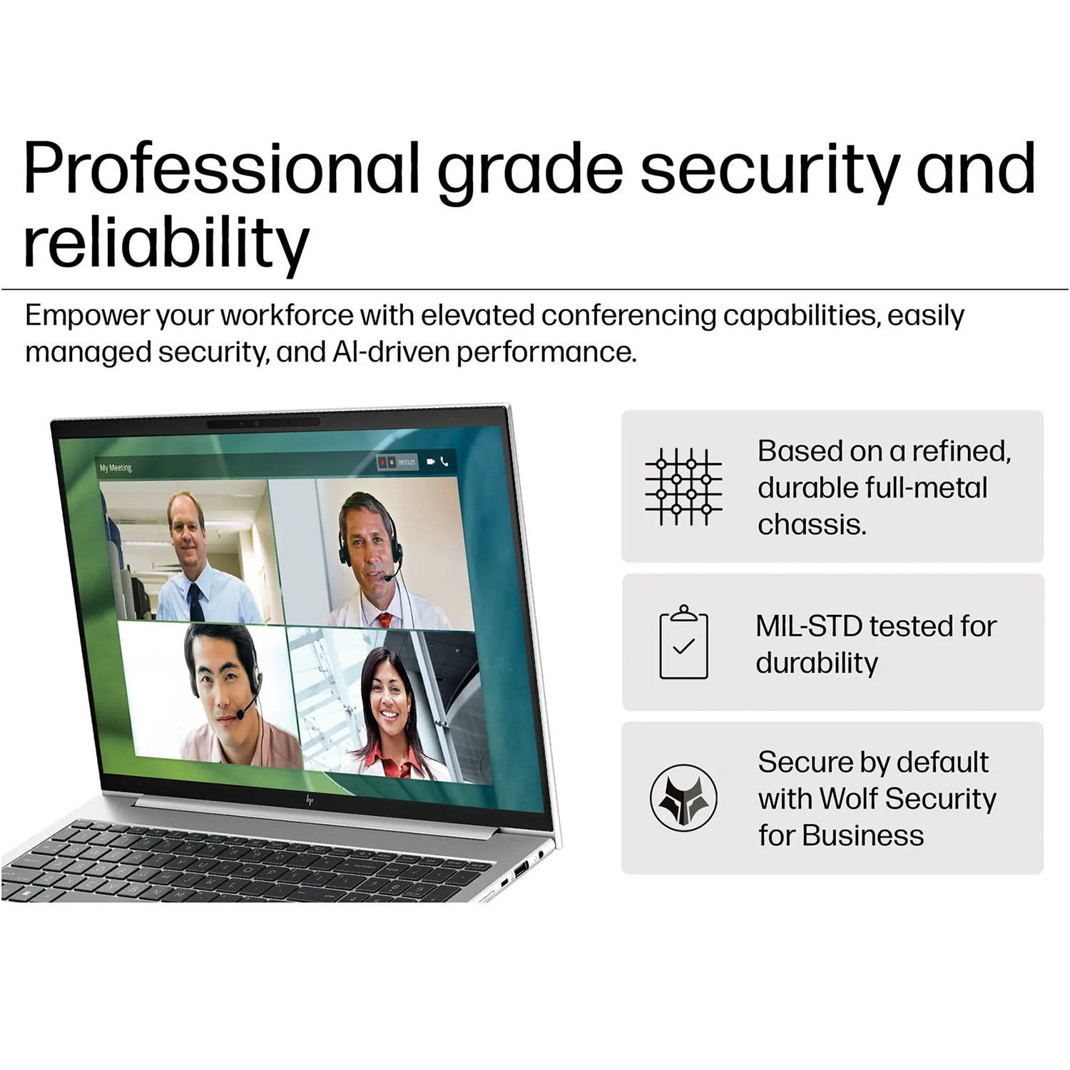 HP EliteBook 16.0″ 1920×1200 Ultra 7 165U 16GB RAM 512GB+PCIe SSD Windows 11 Pro
