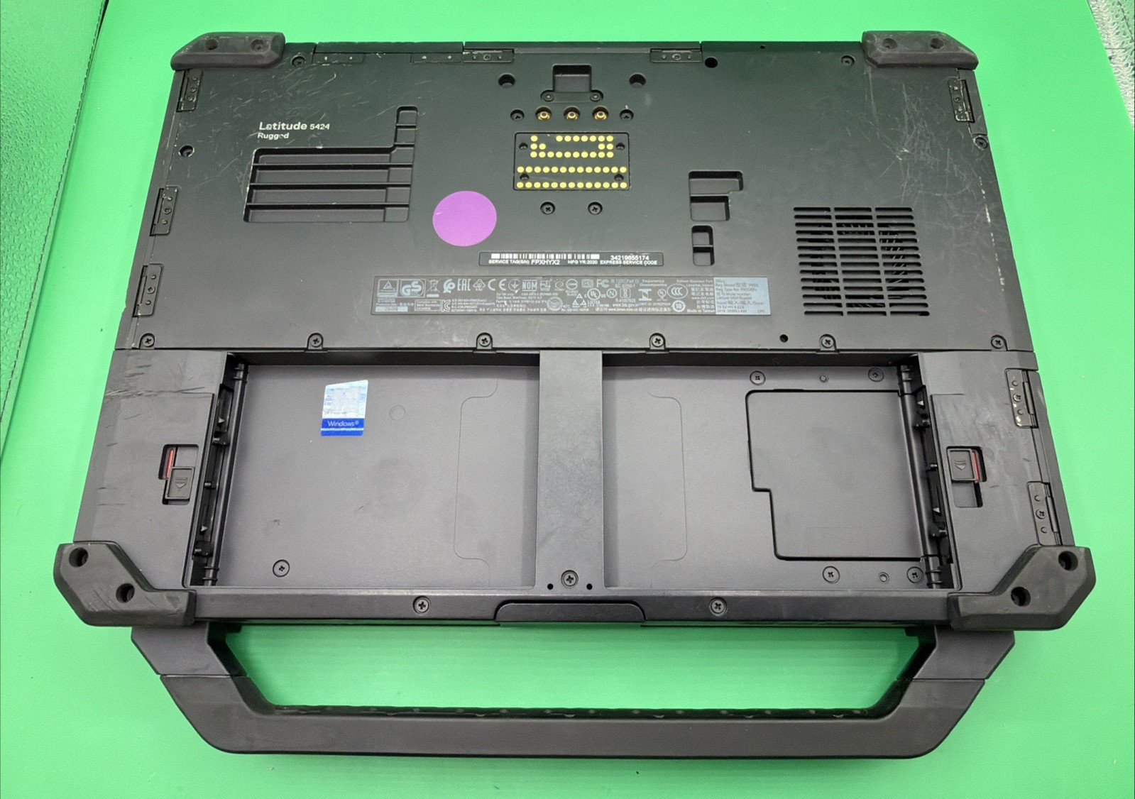 Dell Latitude 5424 Rugged i7-8650U 16GB RAM No SSD No Battery Laptop