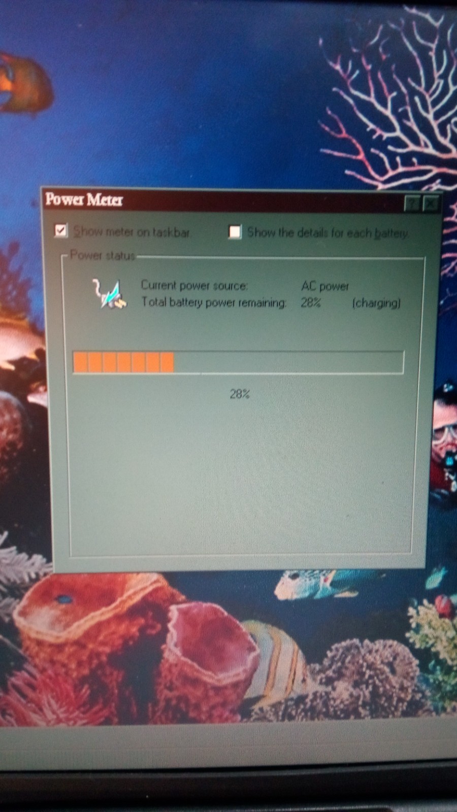 NEC READY 330T LAPTOP WIN98 266MHZ 32MB RAM 3GB HDD AS IS