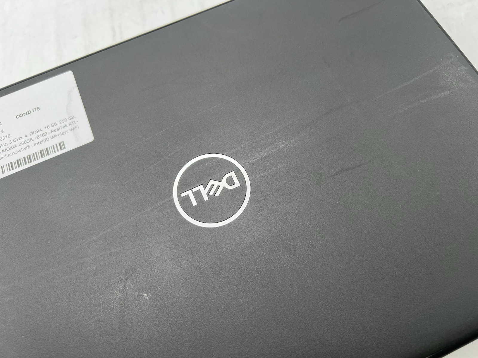 Dell Latitude 3310, i5-8265U CPU, @ 1.60GHz, 16GB RAM, 256GB NVMe-No OS/Adapter