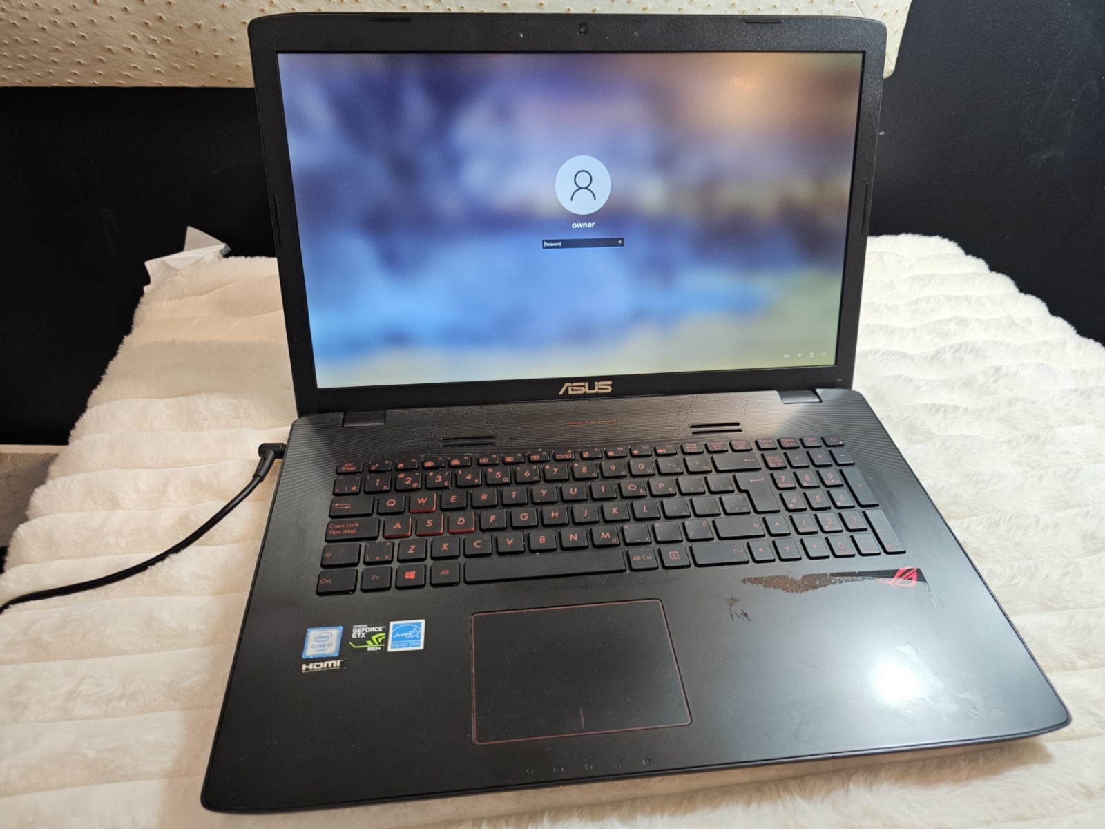 ASUS GL752VW 32GB RAM 2.3TB SSD+HDD i7 Workstation Laptop 17.3″ GTX 960M Win11