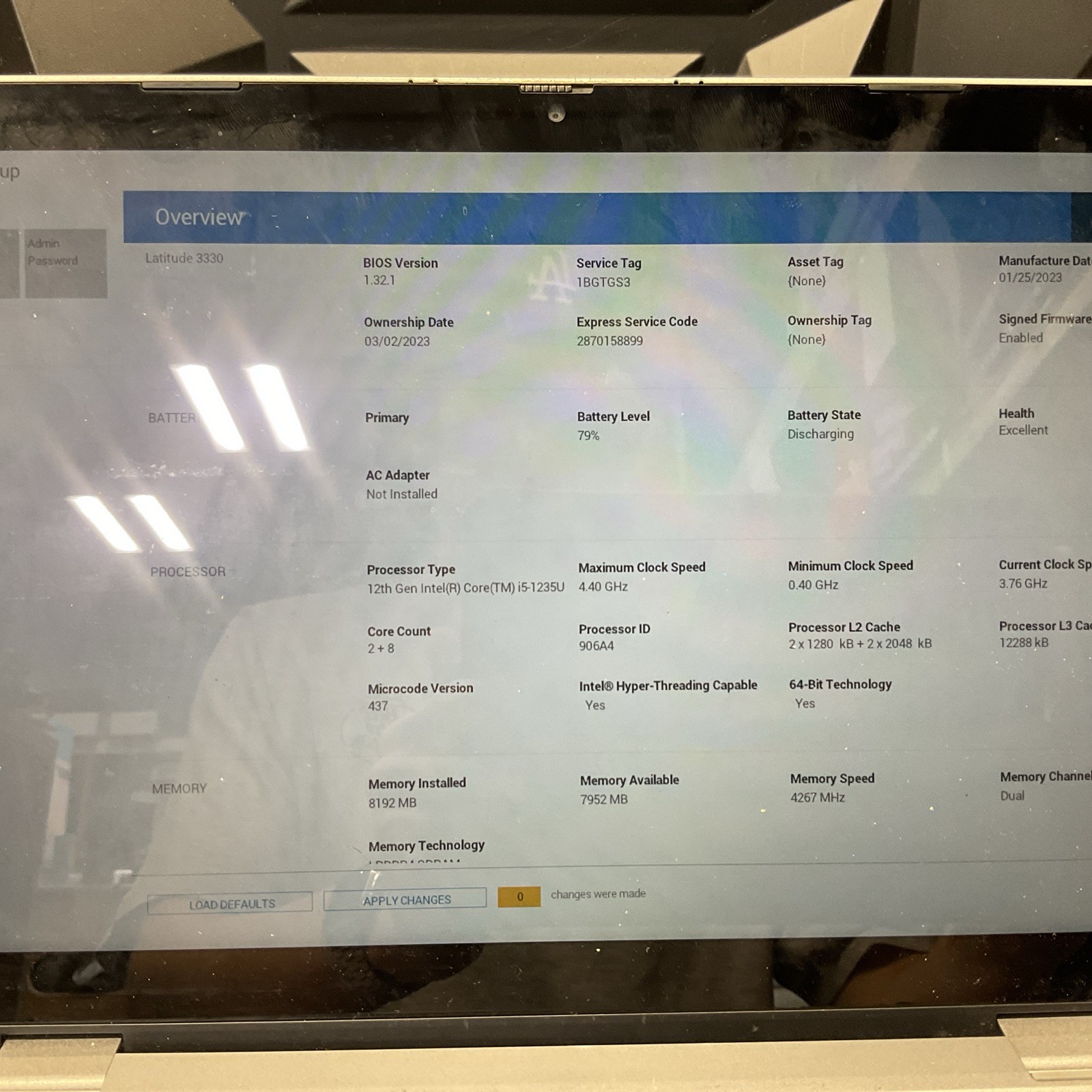 Dell Latitude 3330 / i5 12th Gen / 16GB RAM / Touchscreen / BIOS Unlocked / C5