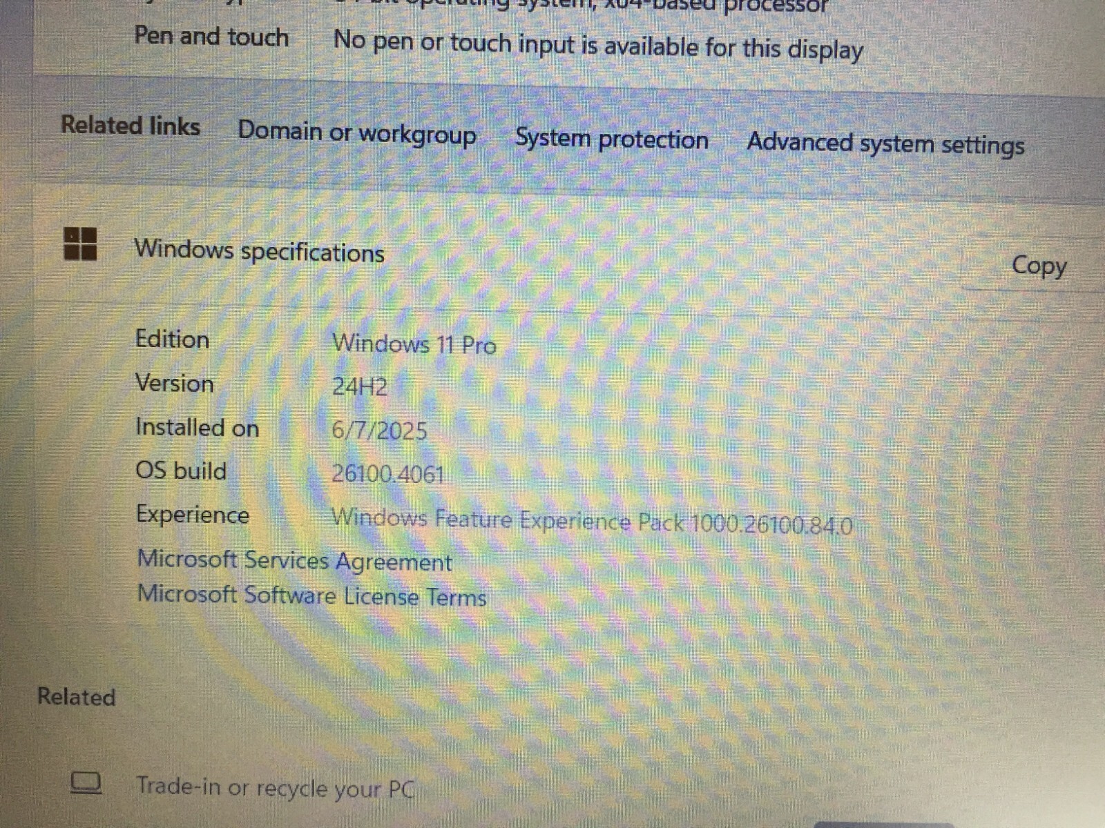 Dell Inspiron 5593 Intel i5-10thGen 3.6GH,8GB,512GB SSD,Win 11 Pro, W/AC Adapter