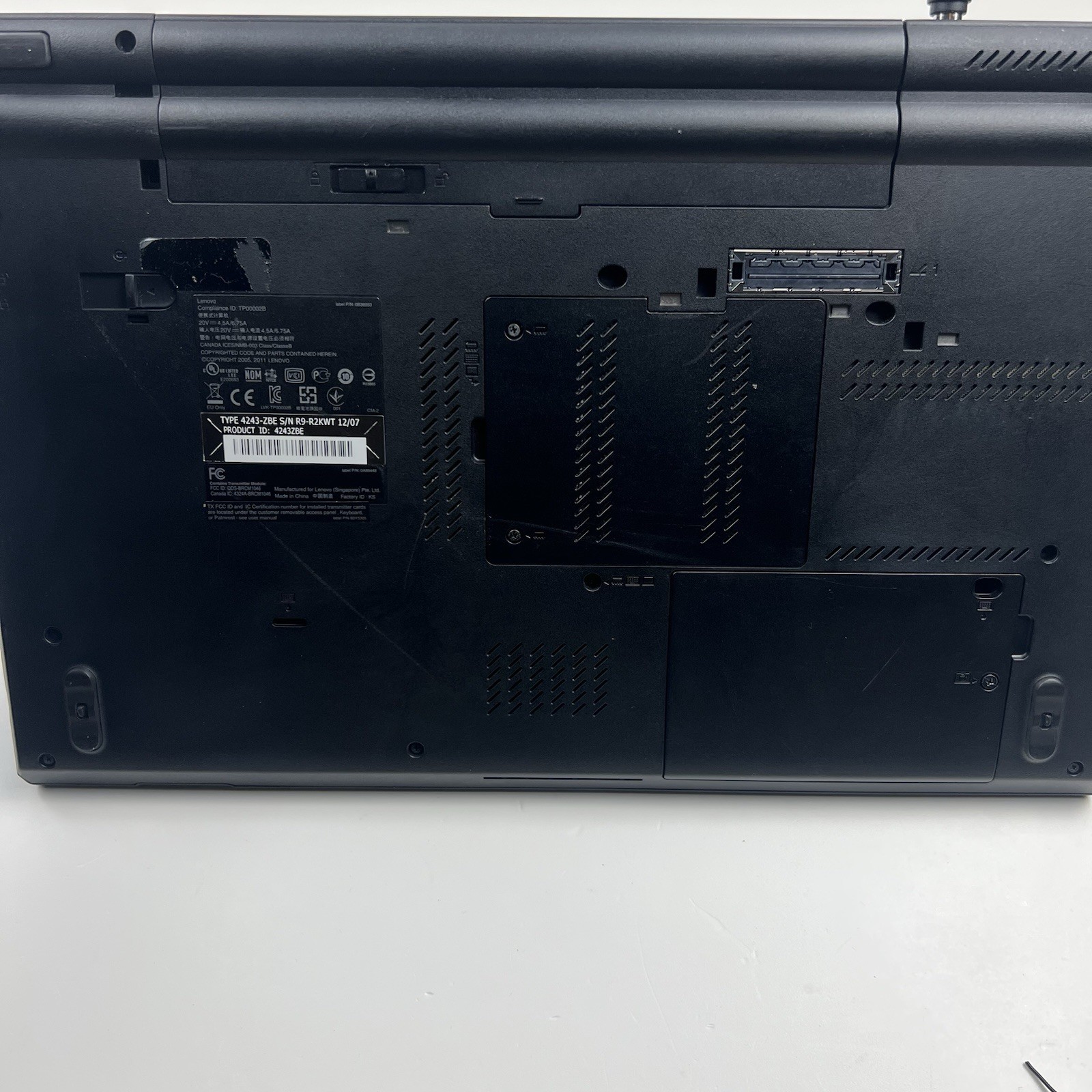 Lenovo ThinkPad T520 Intel i7-2640M 8GB 320GB HDD Win 11 w/ Charger|ELP69, READ