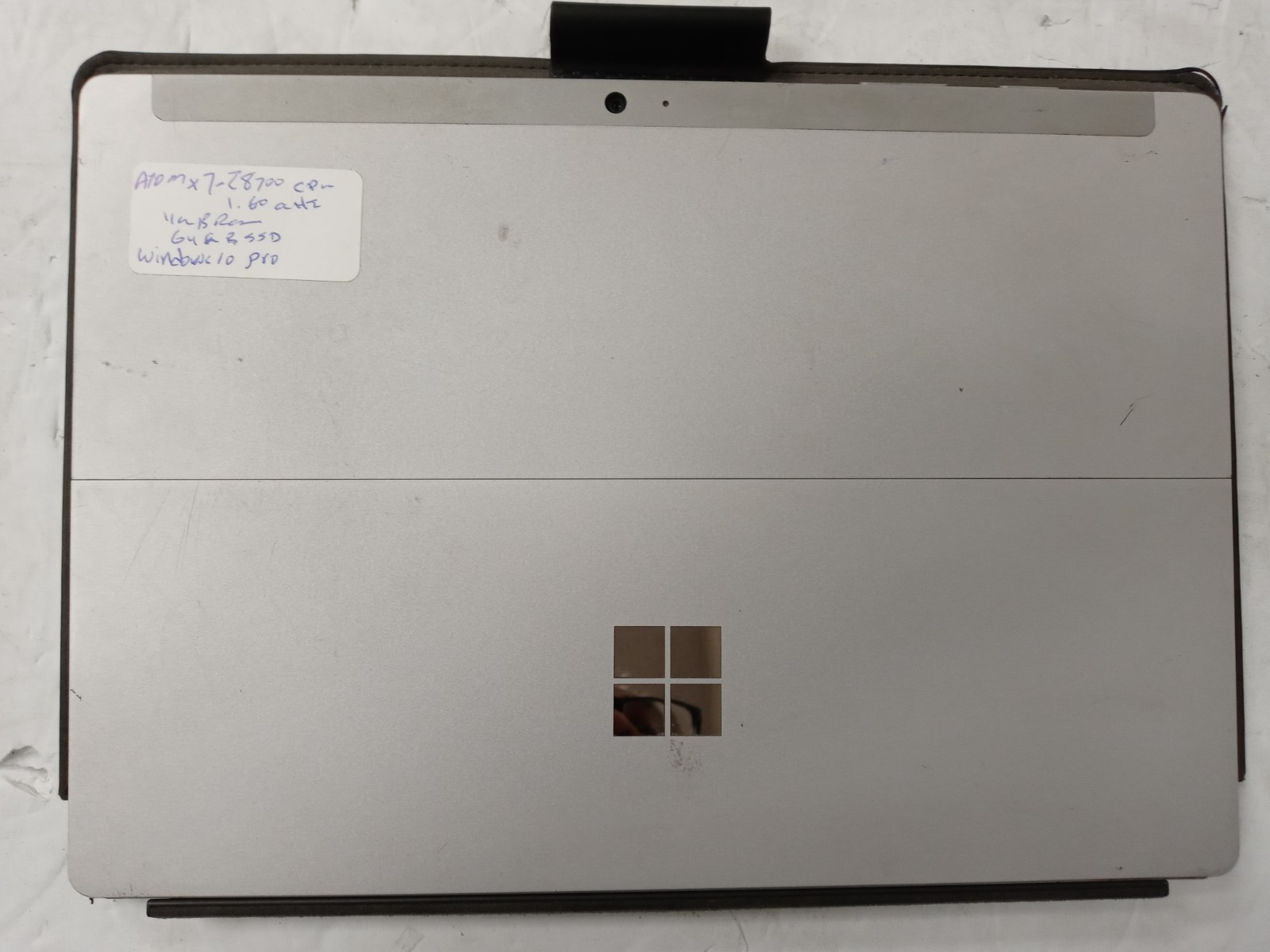 MICROSOFT SURFACE 1645 ATOM X7-Z8700@1.60GHZ 4GB RAM 64GB W10P TOUCH