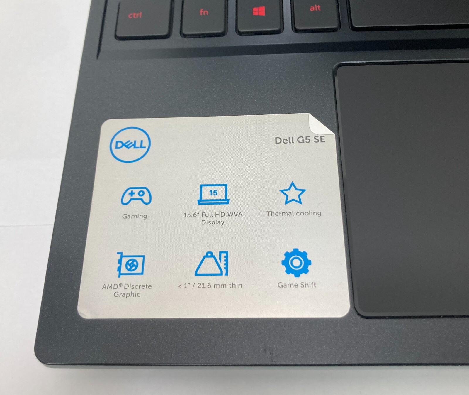 Dell G5 5505 SE 15.6 inch 256GB , AMD Ryzen 5, 3.00 GHz, 8GB) Notebook/Laptop