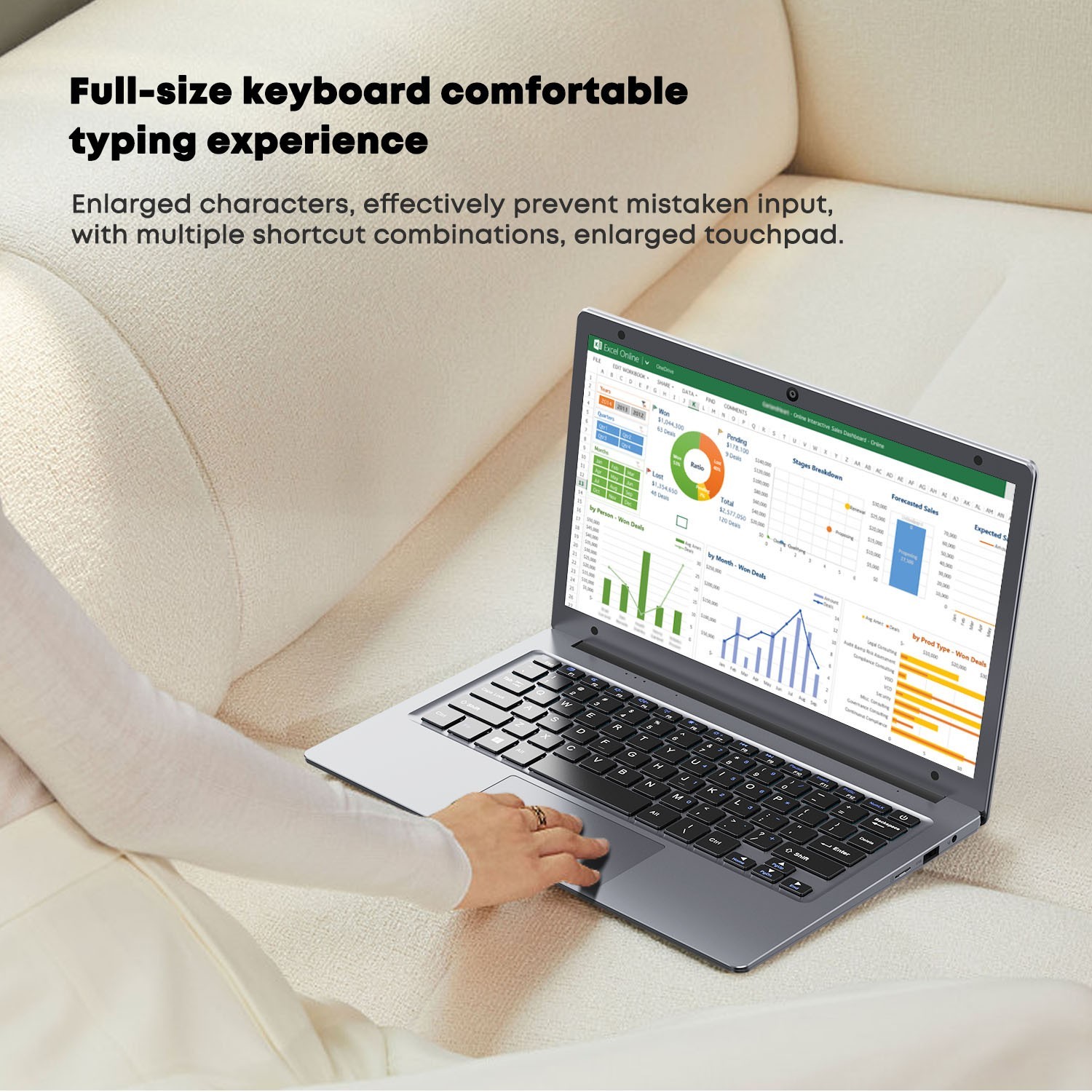 CHUWI Laptop Computer 11.6″ Intel Processor 4GB RAM 128GB SSD Windows 11