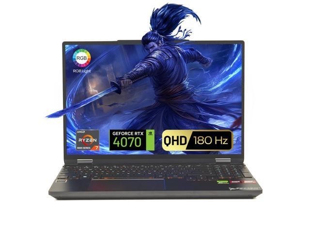Skytech Gaming Noir Gaming Laptop AMD Ryzen 7 8745H NVIDIA RTX 4070 16GB DDR5