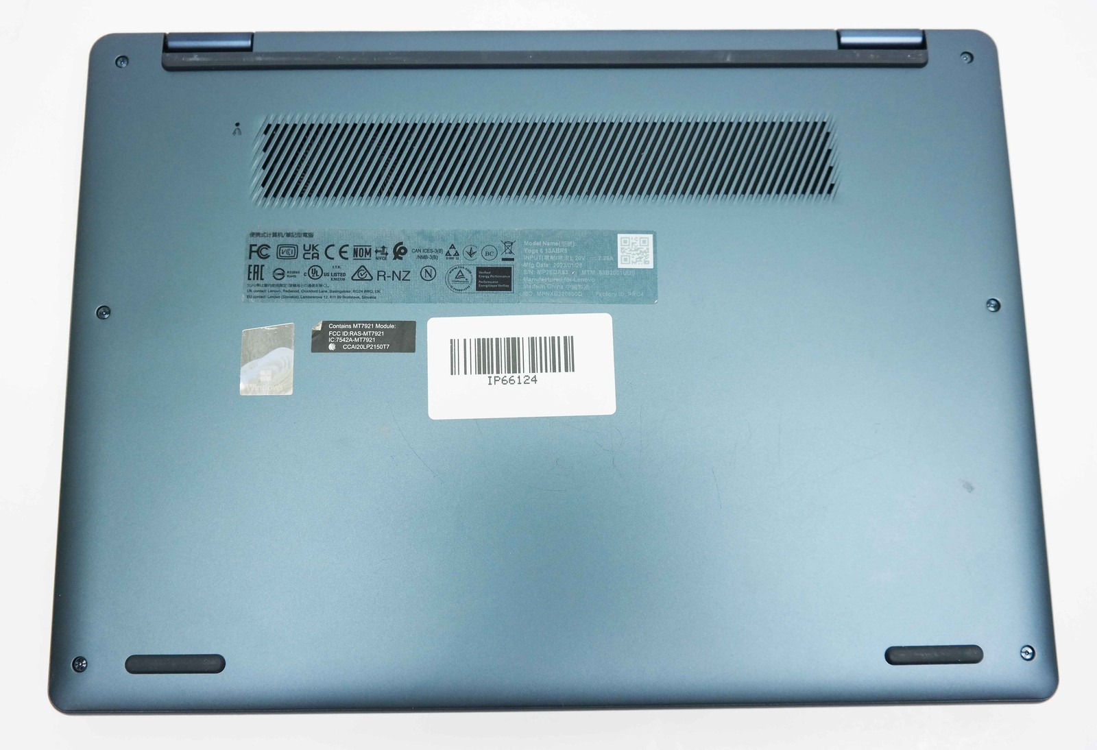 Lenovo Yoga 6 13ABR8 13.3” Ryzen 5 7530U 8GB 256GB SSD