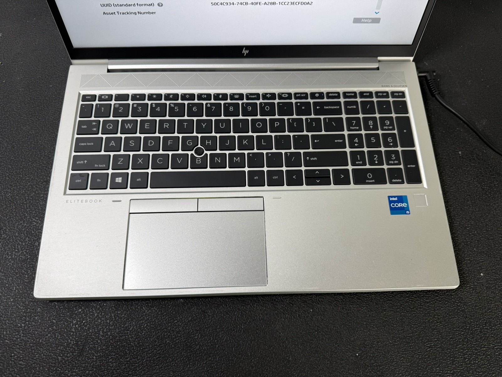 HP EliteBook 850 G8 i5-1135G7 2.4GHz 4GB DDR4 Laptop NO SSD NO BATTERY – READ