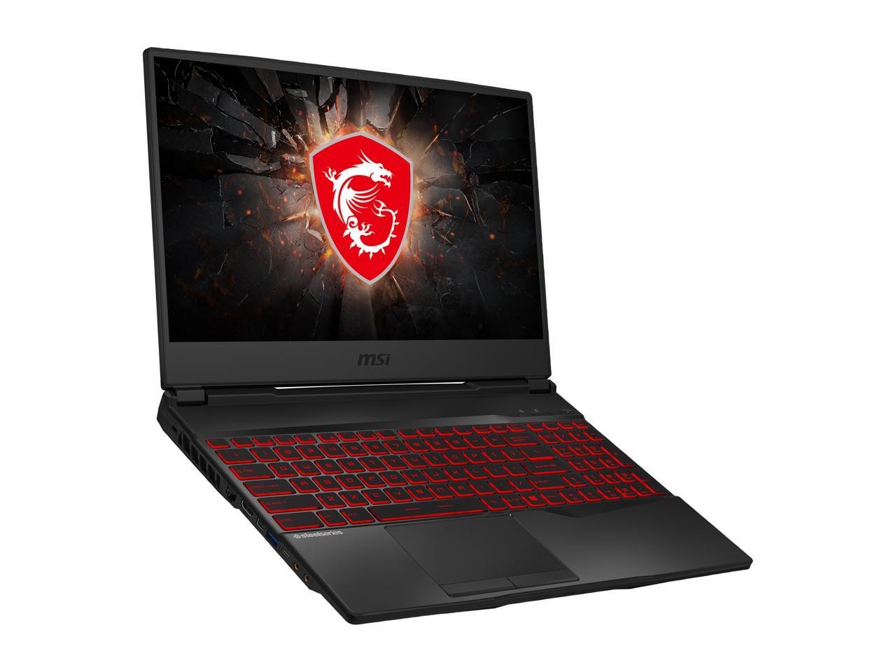 MSI GL Series GL65 9SEK-024 15.6″ 120 Hz IPS Intel Core i7 9th Gen 9750H (2.60 G