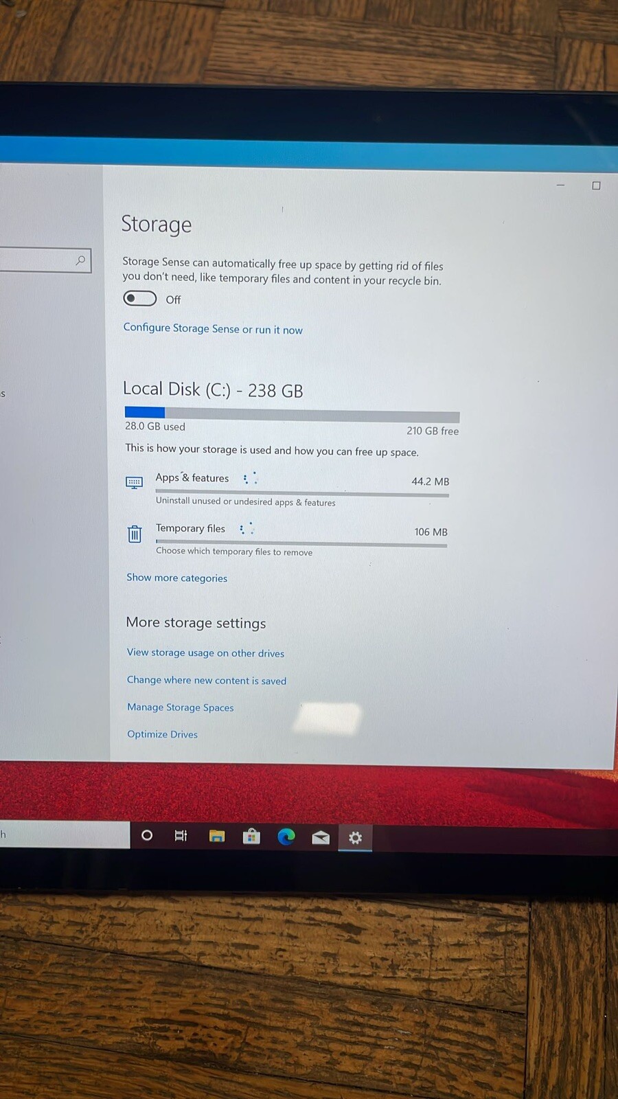 Surface pro X SQ1. 3.0GHz RAM 8 256 SSD No keyboard