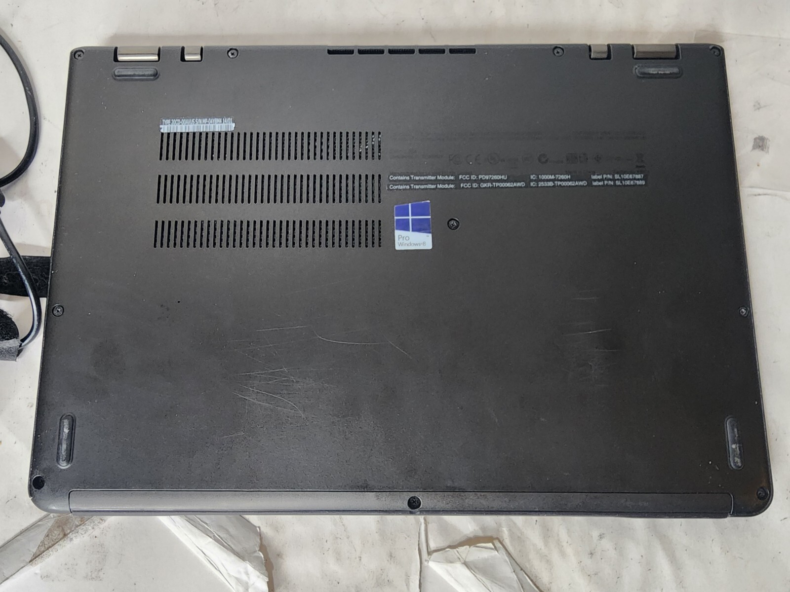 LENOVO YOGA 20CD INTEL CORE i5-4300U 1.90GHz 4GB RAM 180gb Ssd Win8.1 Pro READ