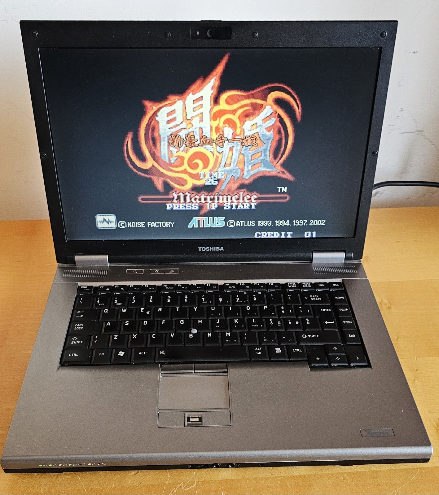 Toshiba Tecra A10-124 Windows 7 15.4″ Retrogaming N64 PS1 SNES SEGA Notebook PC