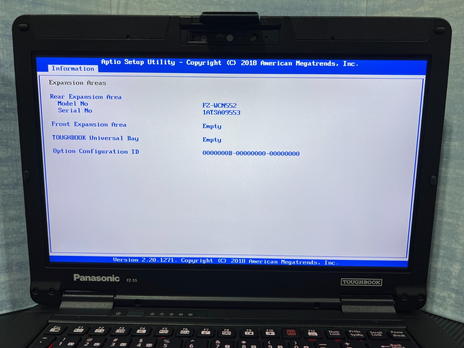 FZ-55C262CVM i5-8365U, 16GB,512GB SSD, Mem,VGA,HDMI, GPS, Touchscreen,Win11 25H2