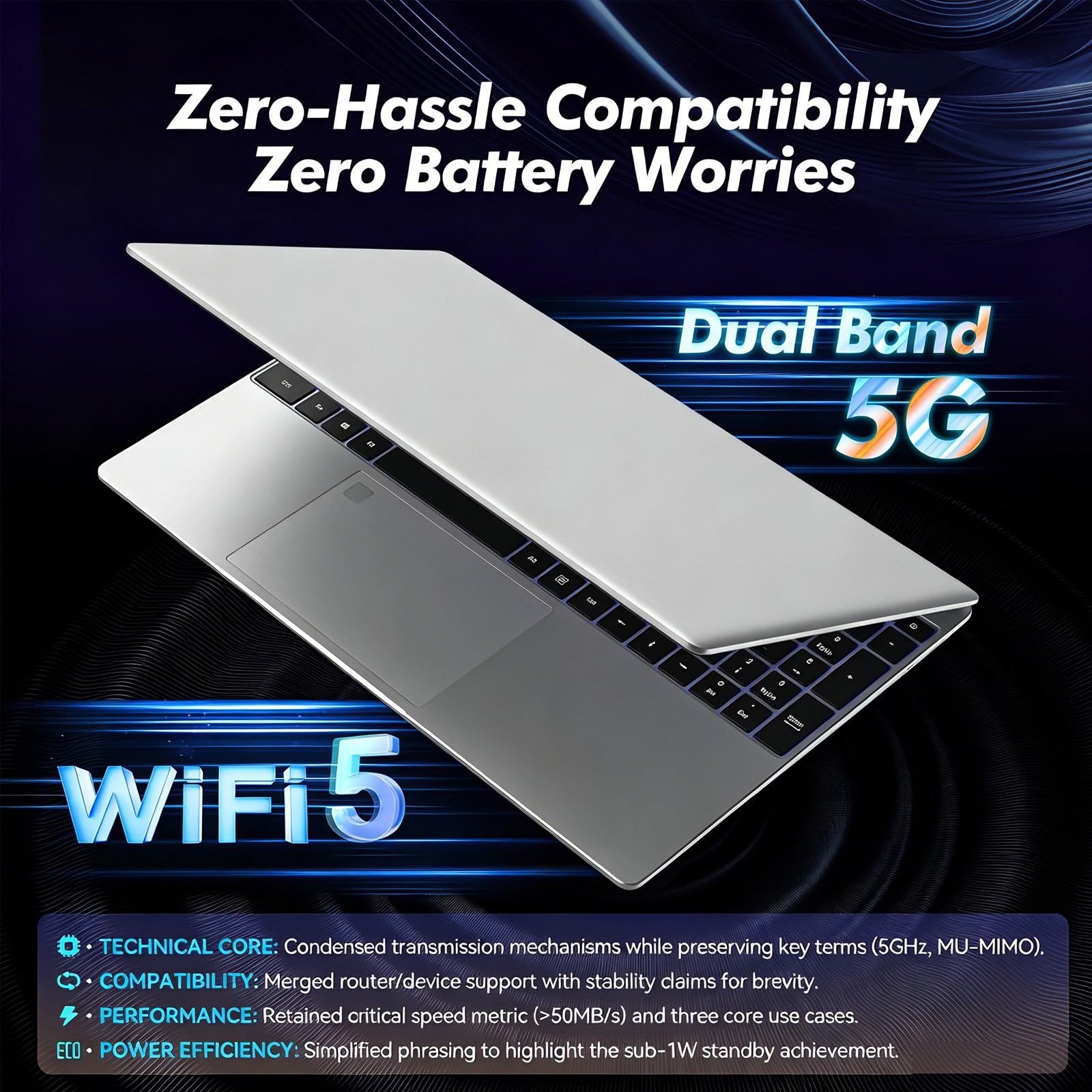 15.6inch FHD Laptop N95 4C4T Processor 16GB RAM 1TB SSD Win 11 Pro Supported US