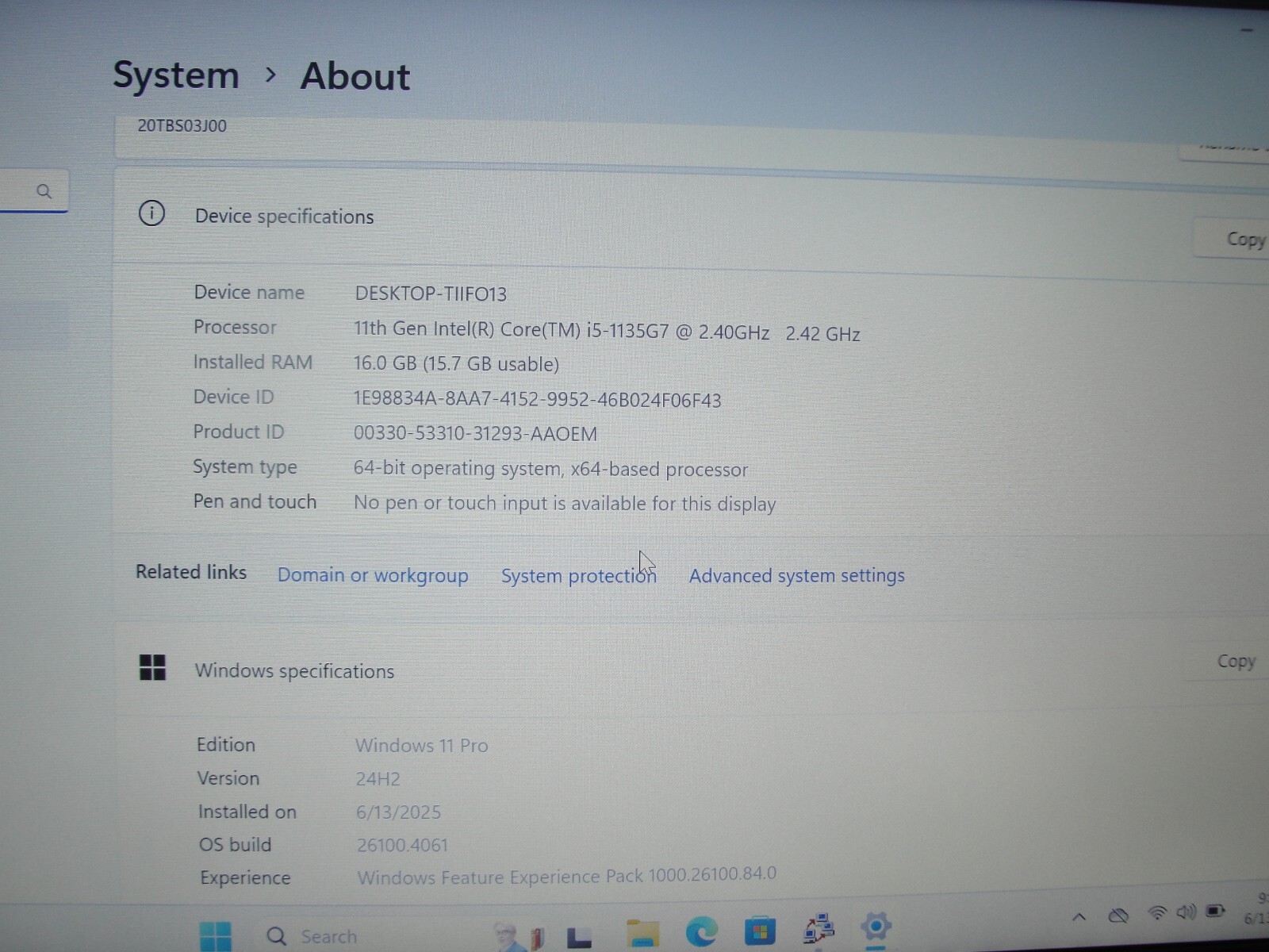 Lenovo ThinkPad E14 Gen 2 14” FHD Core i5-1135G7 2.4GHz 16GB 512GB SSD +Charger