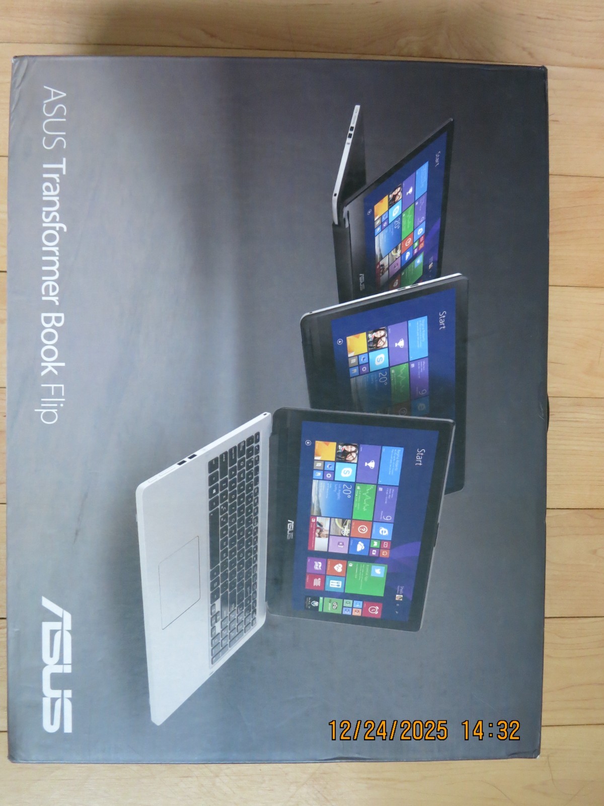 ASUS TP500L i3-4030U @1.90 GHz 4GB RAM, 500GB HD 15.6″ 2 IN 1 Touch WIN 10Pro