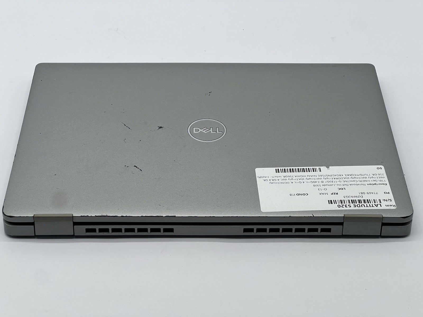 Dell Latitude 5320, i5-1135G7, @ 2.40GHz, 8GB RAM, 256GB NVMe-No OS/Charger