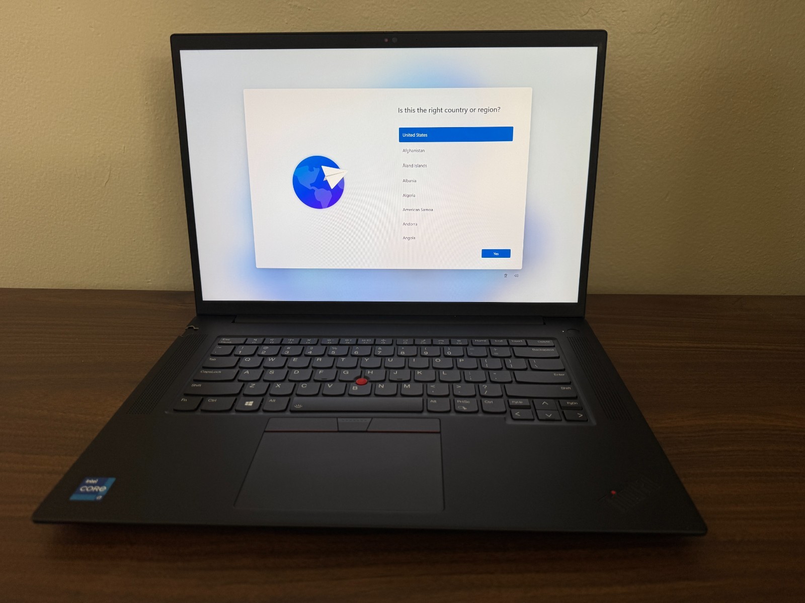Lenovo ThinkPad P1 Gen 4 i7-11800H 16″ 2560×1600 16GB 512GB SSD NVIDIA T1200
