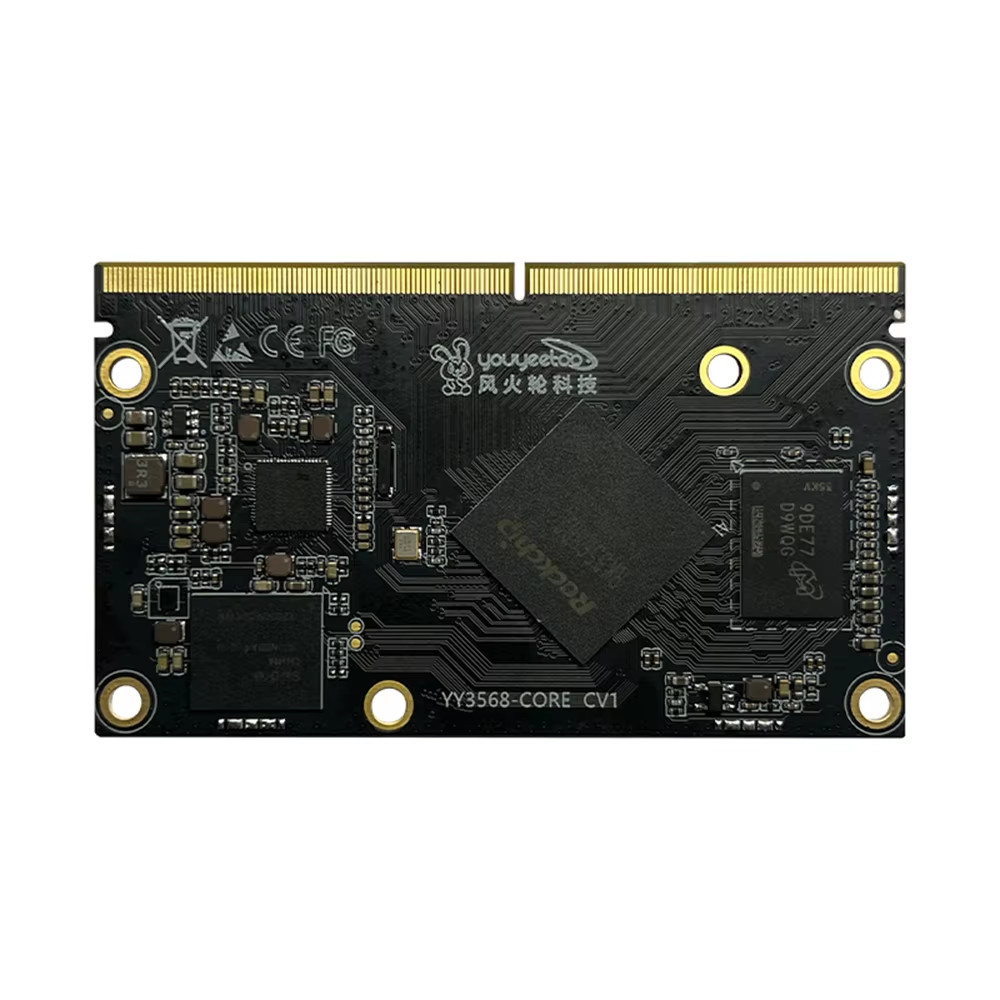 YY3568 Dual Gigabit Ethernet Development Board RockChip RK3568 SoC with Expandab