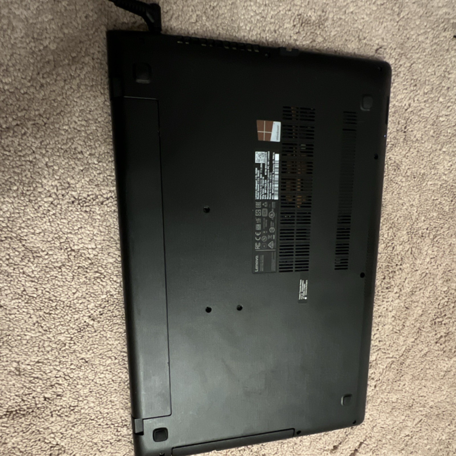 Lenovo Ideapad 110-15ISK Intel i3-6100U 12GB RAM 500GB HDD 15.6″ Win 11 bad batt