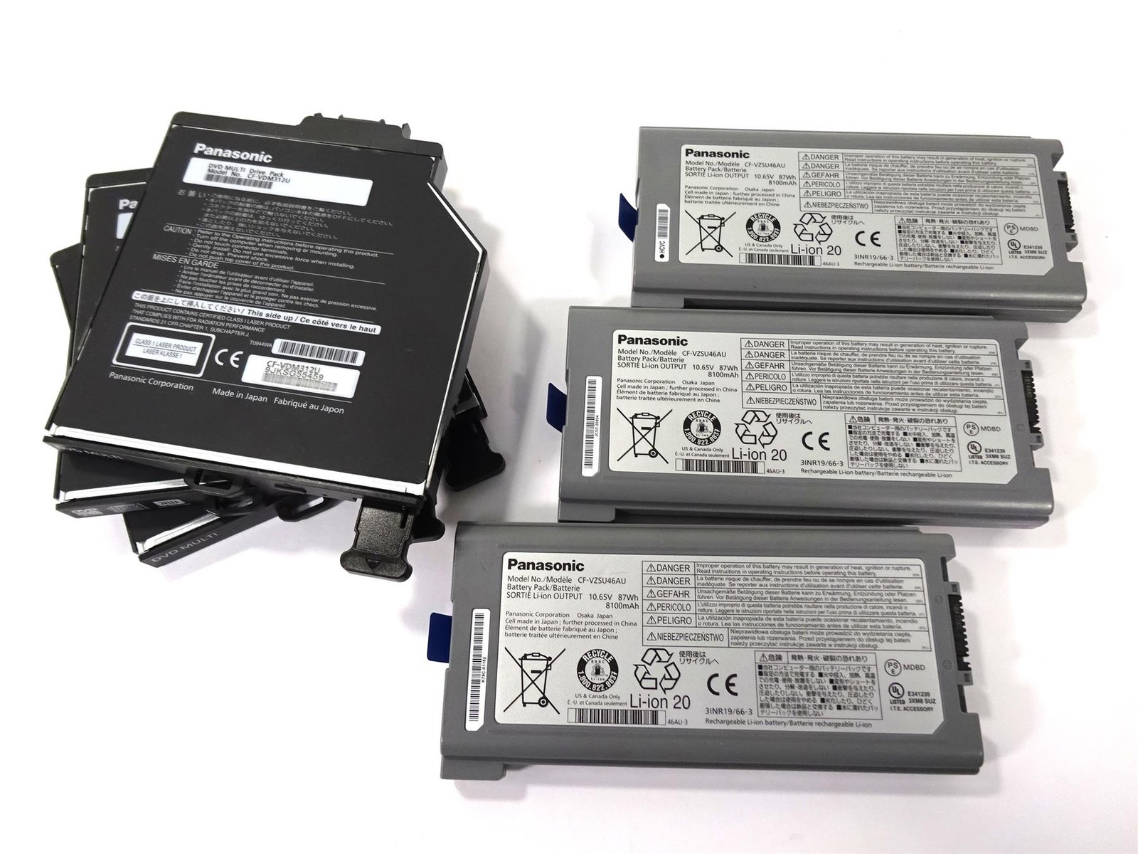 Lot 3 – Panasonic CF-31 MK5 Core i5-5300U 2.3GHz 8GB RAM – No Hard Drive