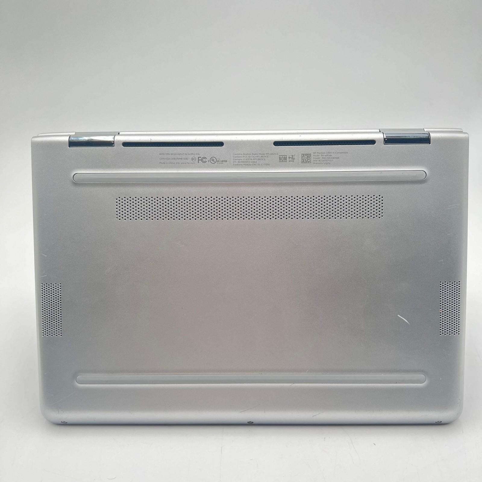 HP Pavilion x360 11m-ad113dx 11″ Laptop Intel Pentium 4GB RAM 500GB Silver