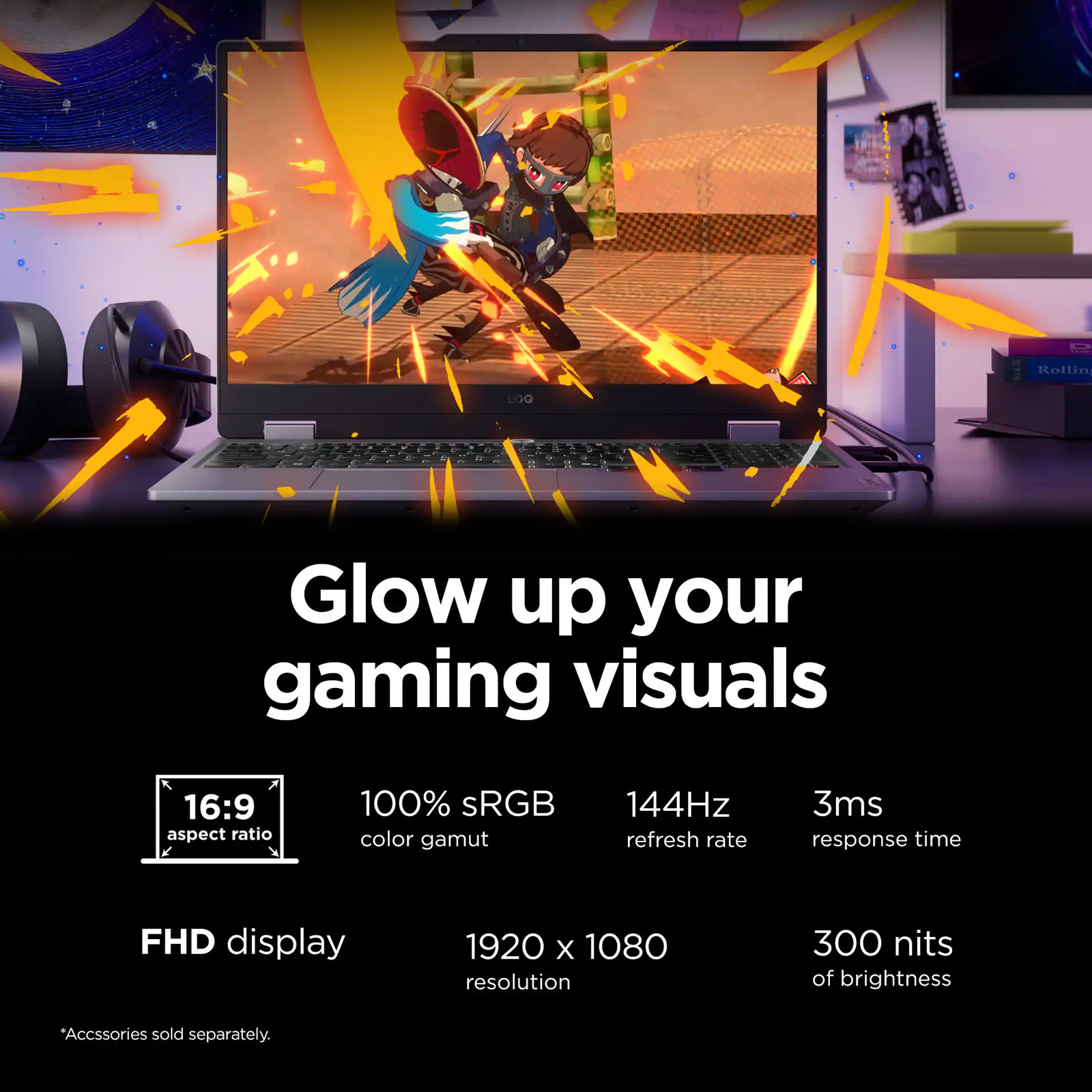 Lenovo – LOQ 15.6″ Full HD Gaming Laptop – Intel Core i5-13450HX 2023 – 16GB …