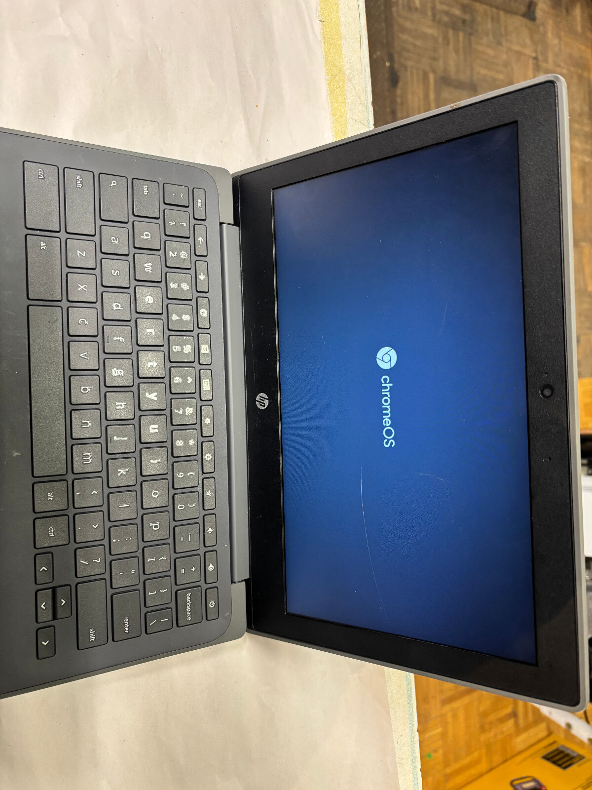 HP Chromebook 11A G8 EE Black 11.6″ Display Built-in Webcam Laptop – For Parts