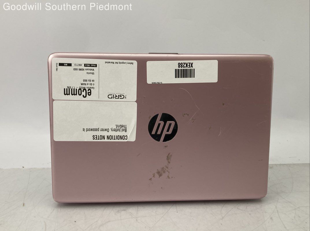 HP Stream Celeron N4020 1.1Ghz 4Gb RAM 64Gb SSD – Tested