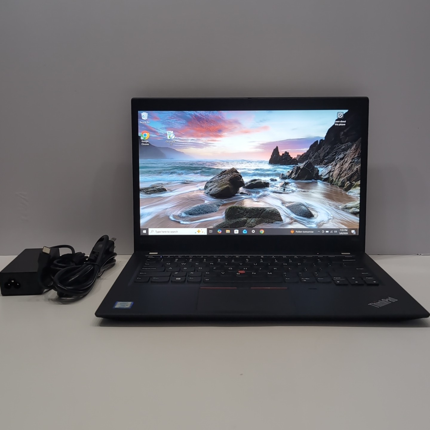 Lenovo T490s ThinkPad Laptop i5-8365U 8th Gen VPro Processor 8 Gb RAM 256 SSD