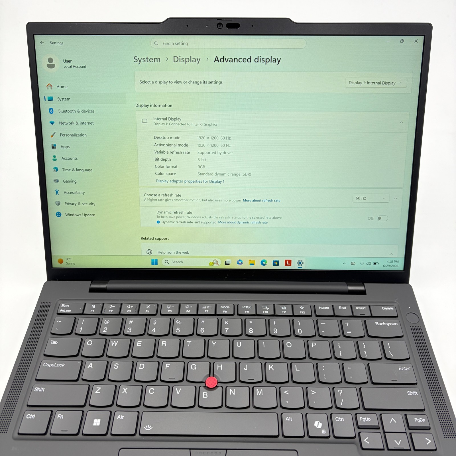 Lenovo ThinkPad T14s Gen 5 14″ Laptop- Ultra 5 135U 16GB RAM 512GB SSD WRTY 2029