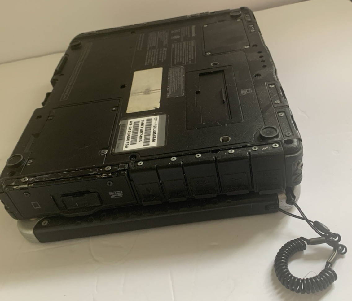Panasonic Toughbook CF-19 MK2 1.06GH 4gb 80 GB HDD GPS Backlit Rubber Keyboard