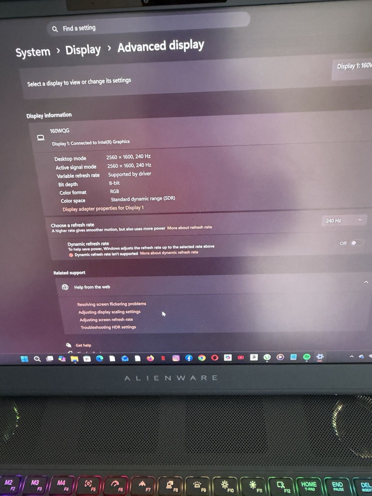 ALIENWARE AREA 51 ULTRA 9 64GB RAM 2TB SSD 5070 Ti
