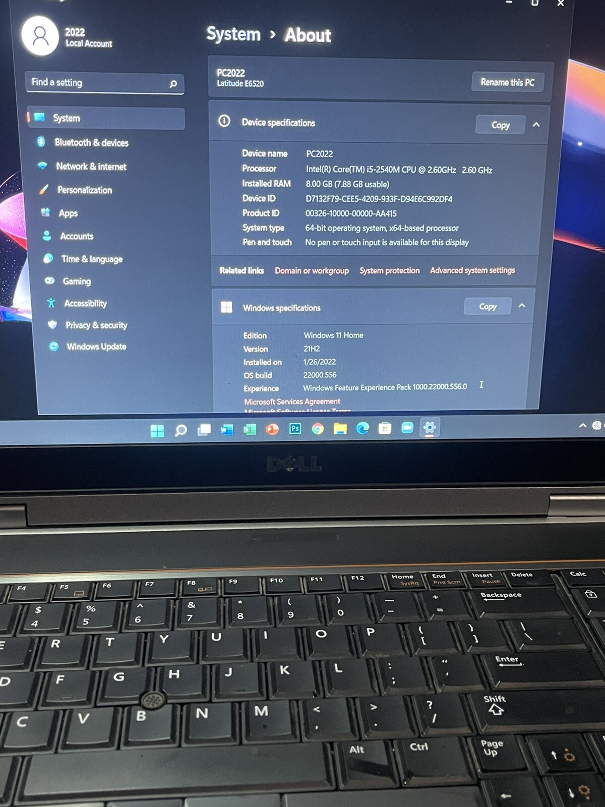 Dell Latitude E6520 15.6 inch (320GB, Intel Core i5 ., 2.70GHz, 4GB)…