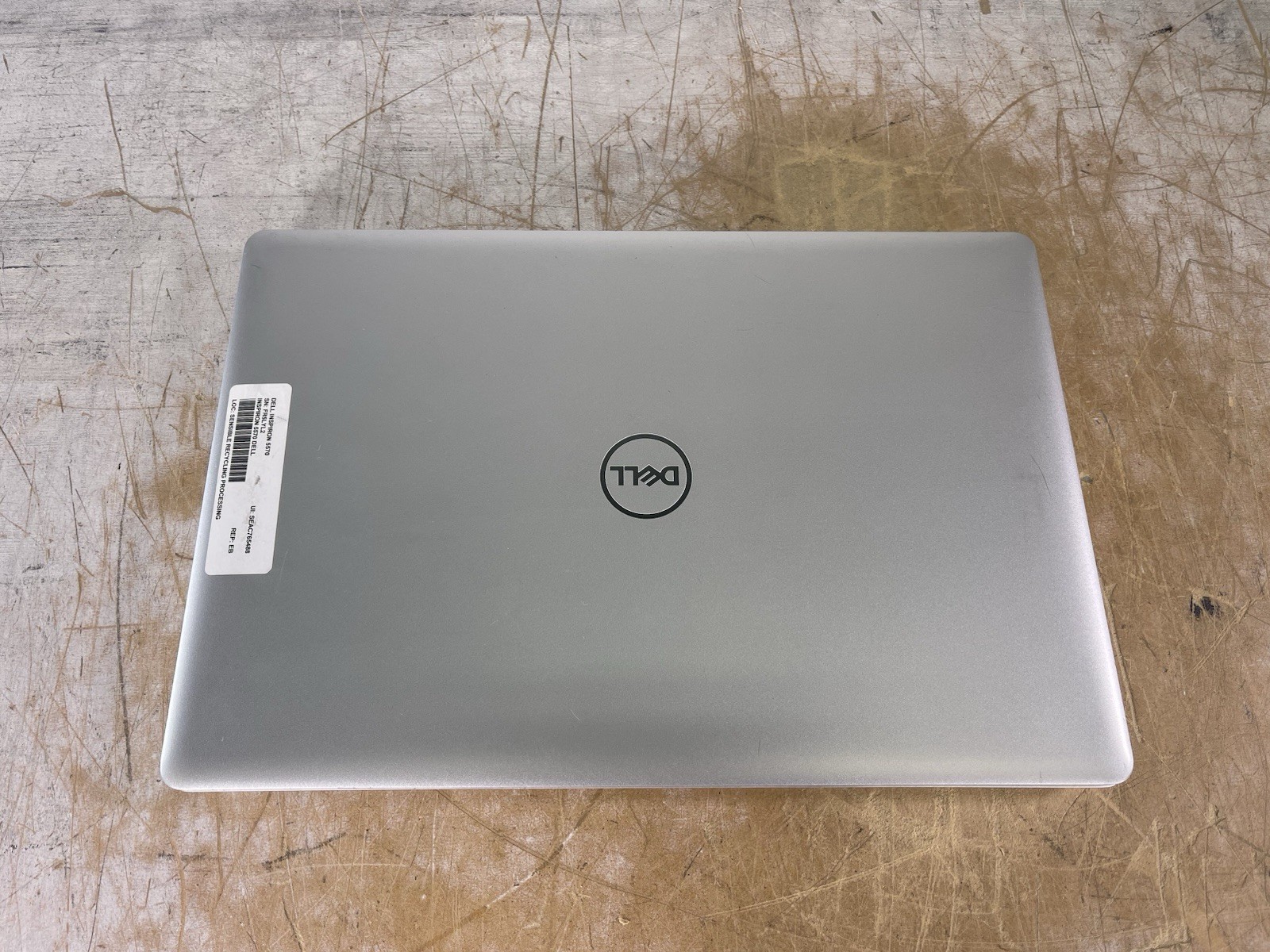 DELL INSPIRON 5570 i5-8250U @ 1.60GHz, 8GB RAM, NO HDD/OS