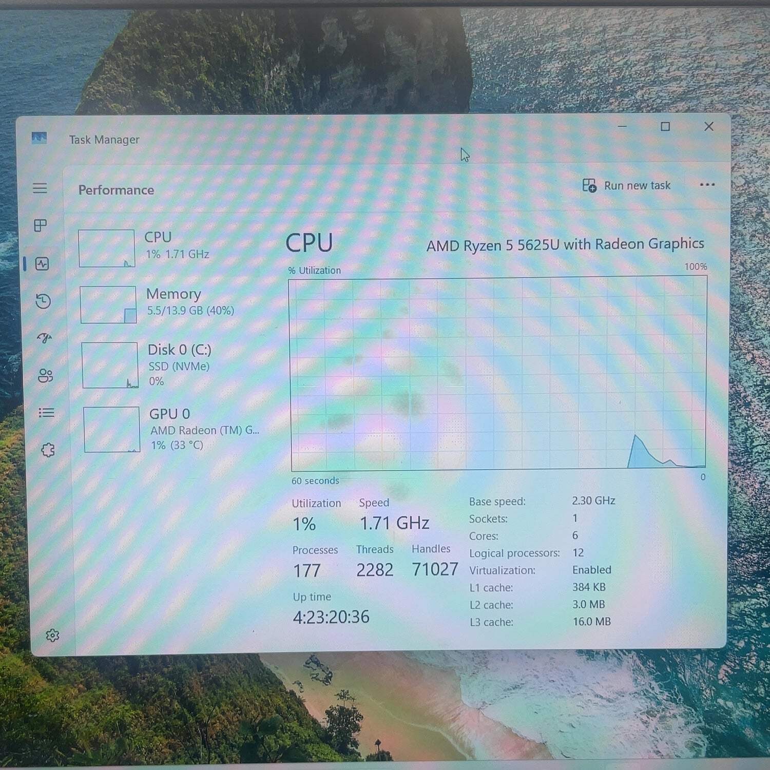 Lenovo ThinkBook 15 Gen 4 ABA 15.6″ Ryzen 5 5625U 2.3GHz 16GB RAM 256GB SSD