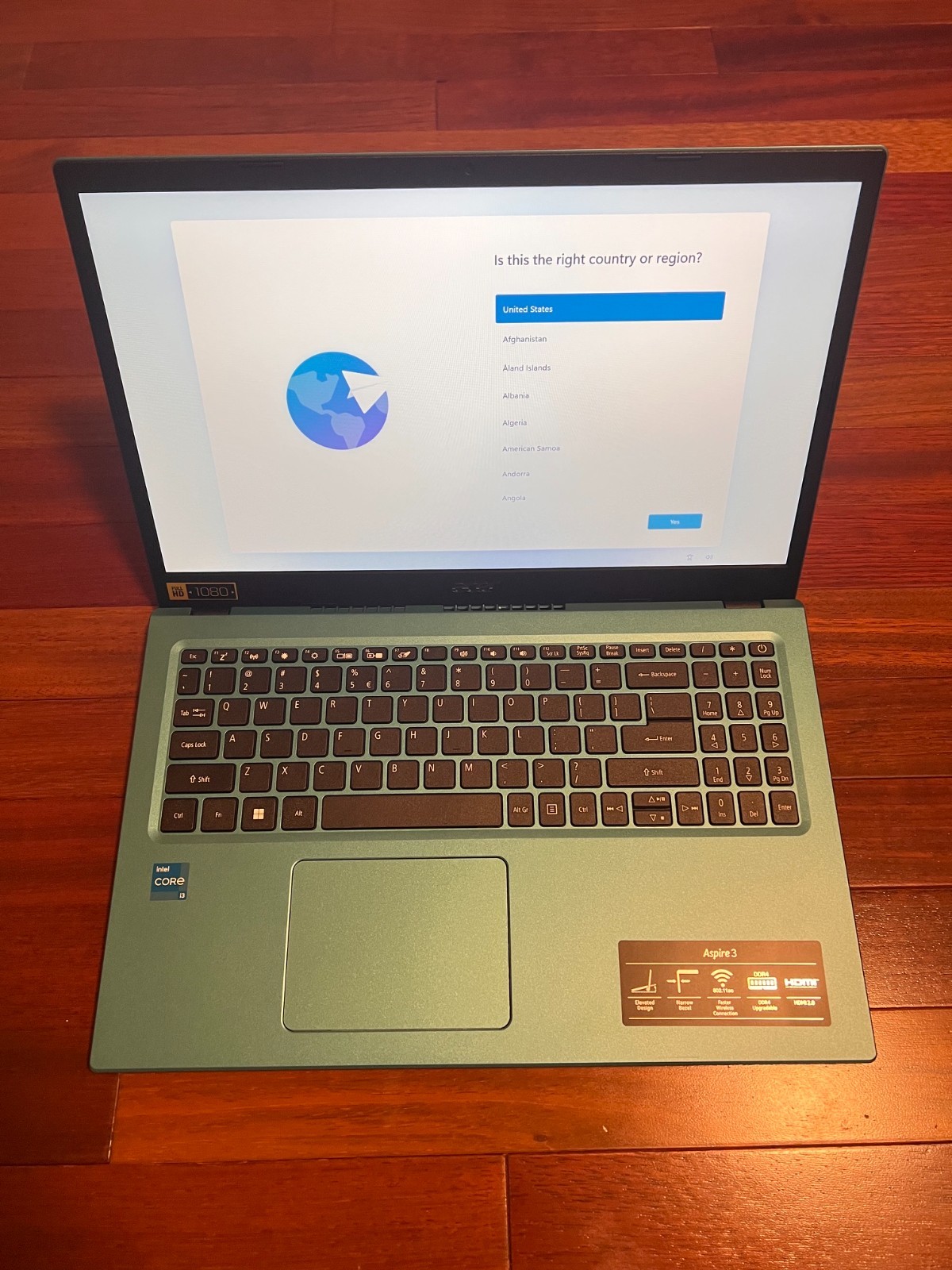 Acer Aspire 3 15.6″ FHD Intel Core i3-1115G4 12GB RAM 512GB SSD Win11H