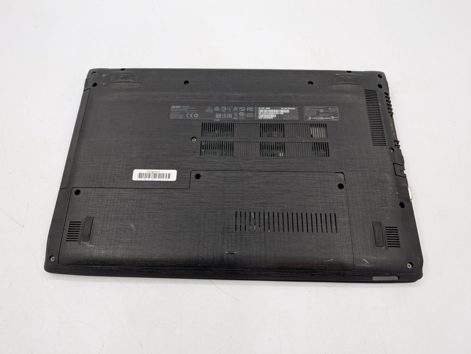 Acer Aspire E15 E5-575T-58WH 15.6″ Laptop i5-7200U No SSD Boots to BIOS Parts