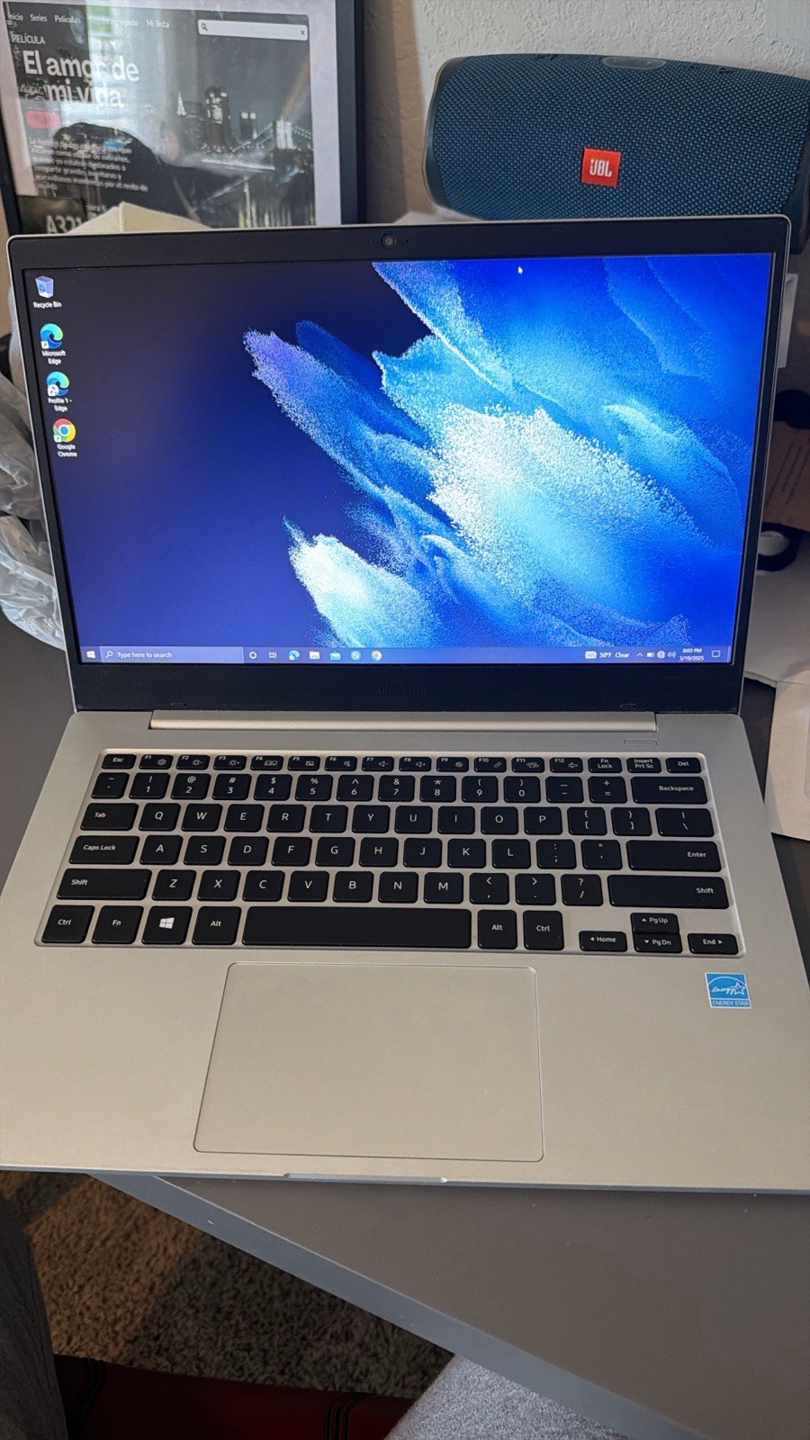 Samsung Galaxy Book Go 14″ Laptop Snapdragon 7c Gen 2 4GB 40GB SSD Silver