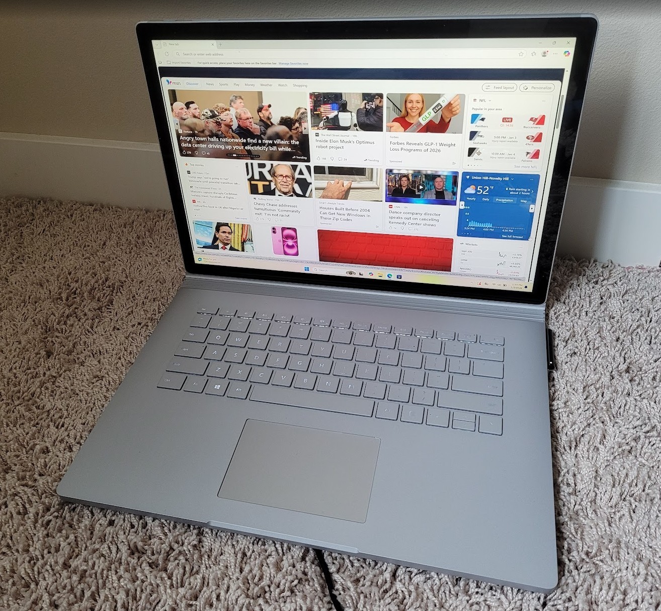 Microsoft Surface Book 2 15″ 512GB SSD Intel i7-8650U 16GB Nvidia GTX 1060 6GB