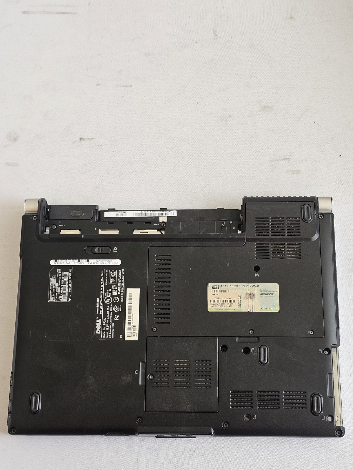 Dell XPS M1330 Laptop – 3GB RAM – WON’T POWER ON – NO BATT – Parts/Repair – READ
