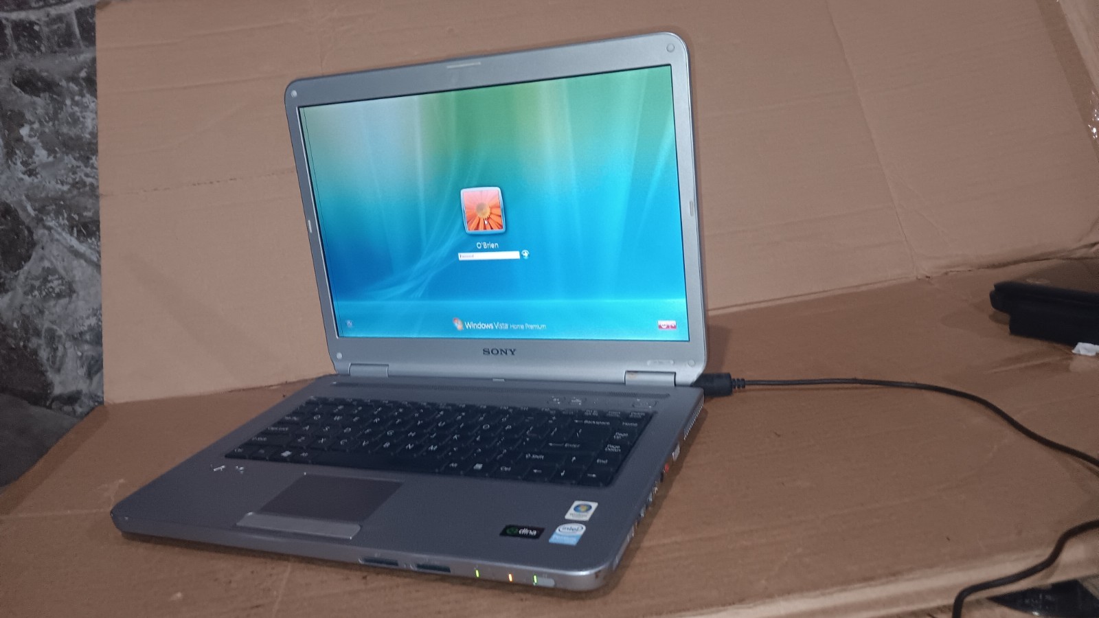 Vintage Sony Vaio VGN-NR330E Laptop Dual Core @ 1.73 GHz 15.4″ LCD DVD PCG-7113L