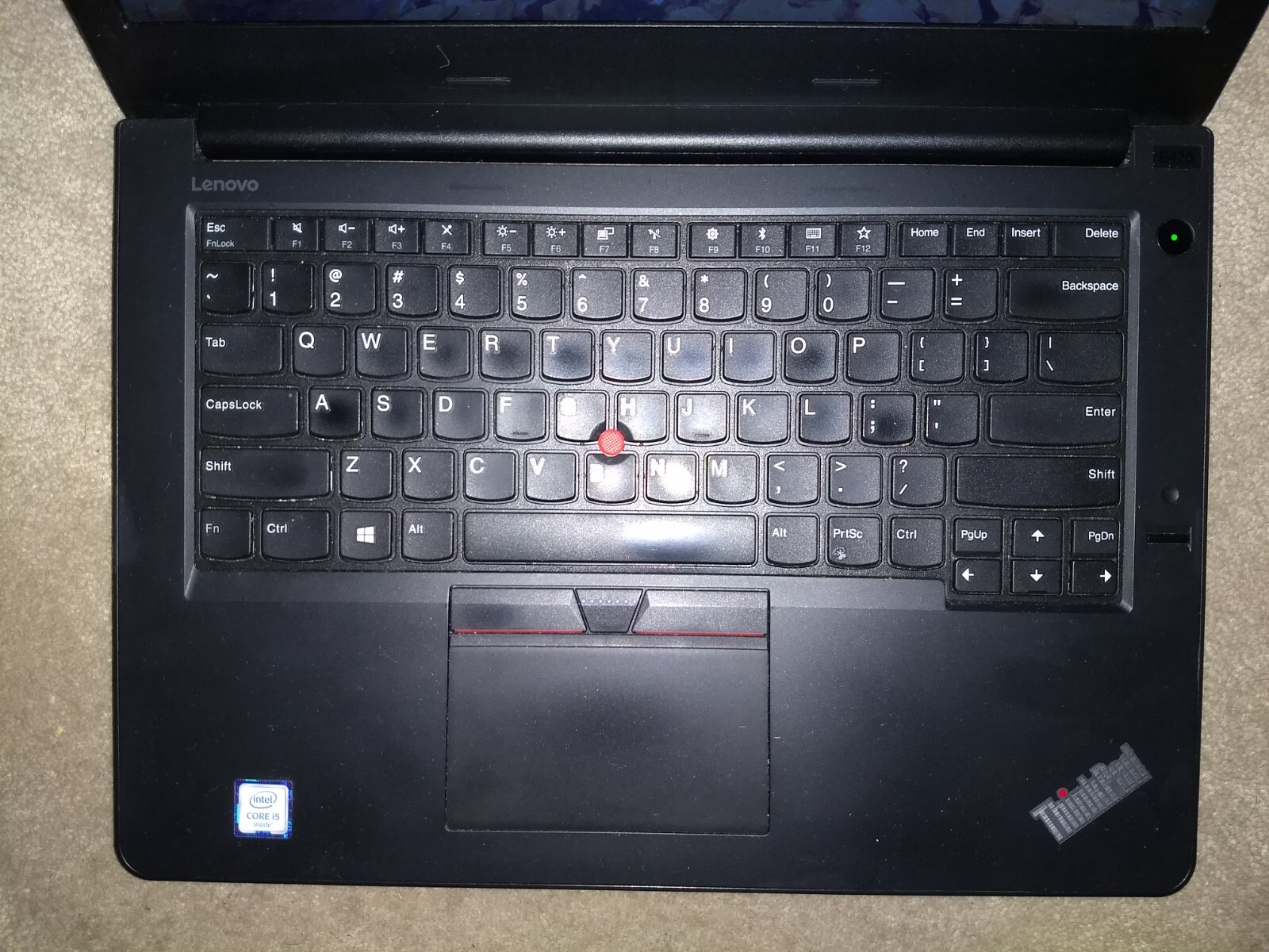 Lenovo Thinkpad E470 14″ (256GB SSD, Intel Core i5 6th Gen, 8GB RAM) Win10 pro