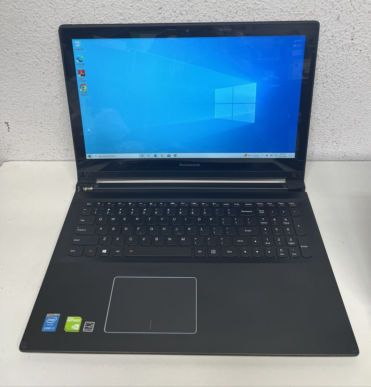 Lenovo Edge 15 80H1 TOUCH Intel Core i7-4510U 8GB 1TB HD NVIDIA 840M *FOR PART*