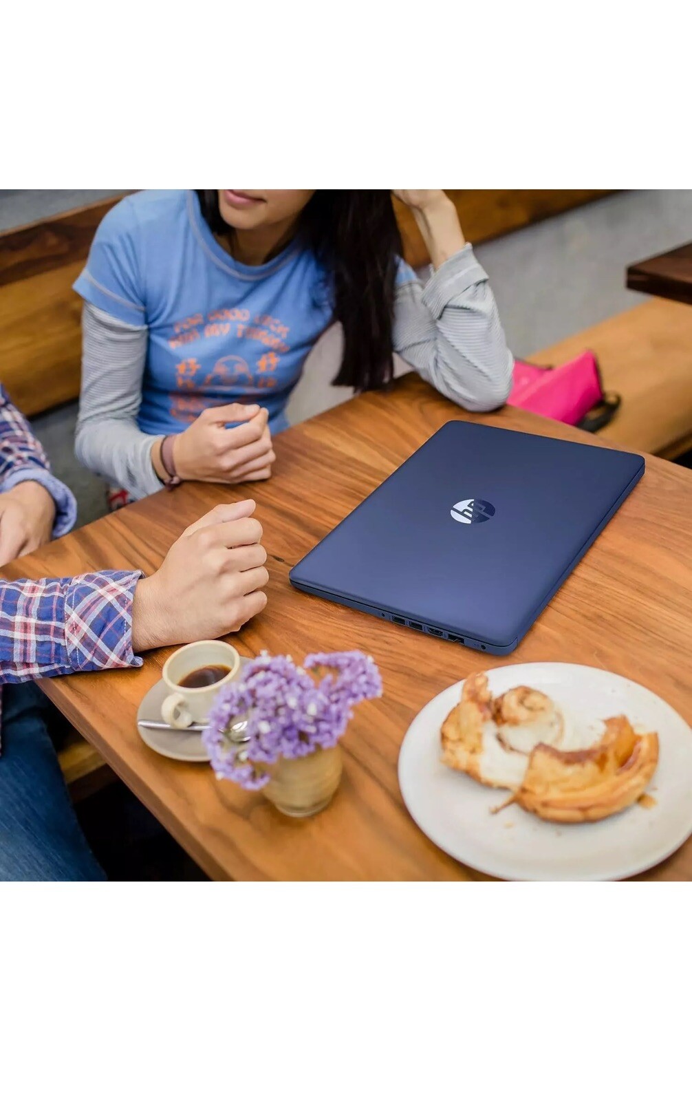 New Blue HP Laptop With Intel Processor N4120 Back 2 School Students