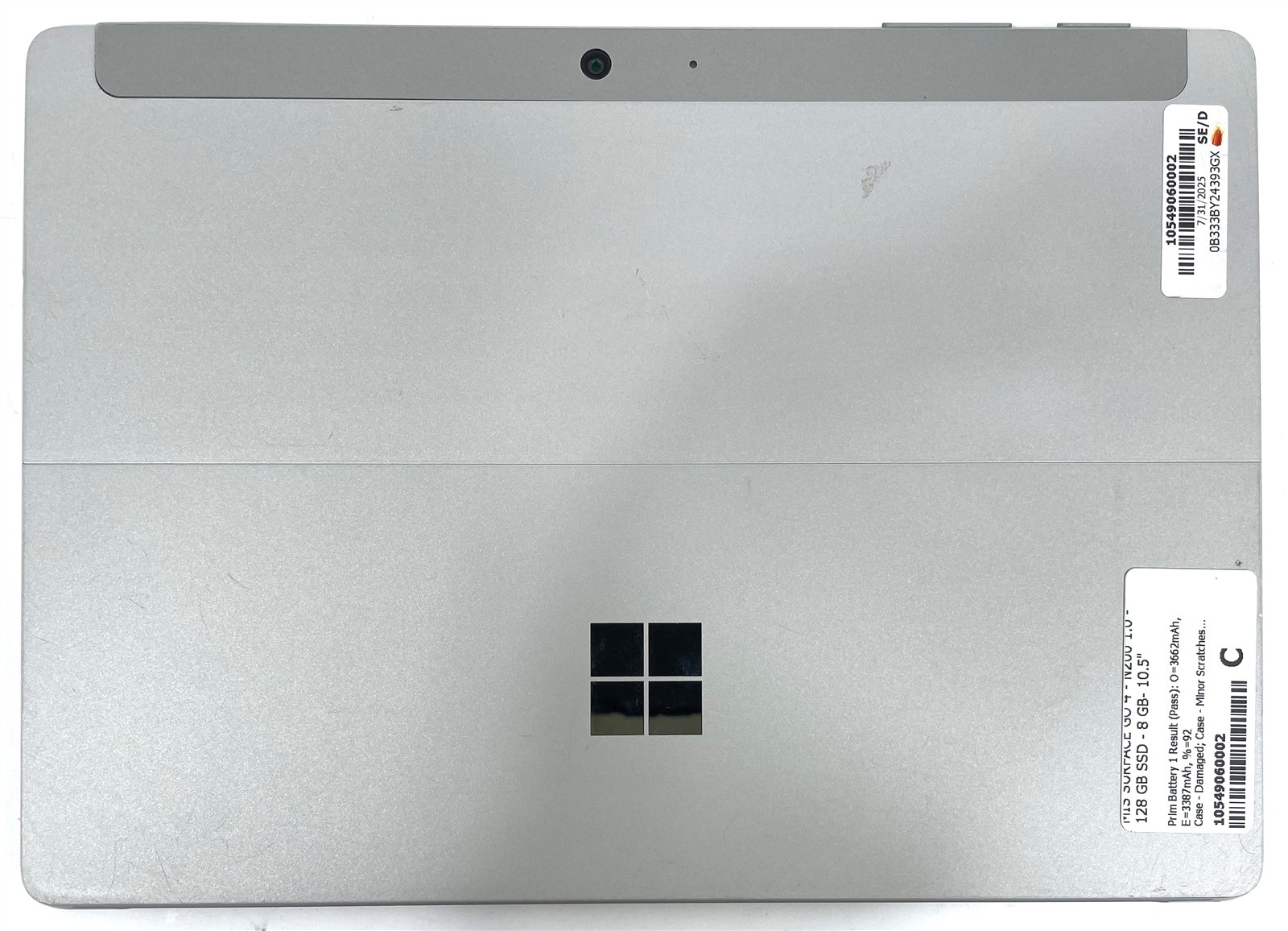 Microsoft Surface Go 4 2067 Tablet N200 128GB SSD 8GB RAM – NO OS – Case DMG