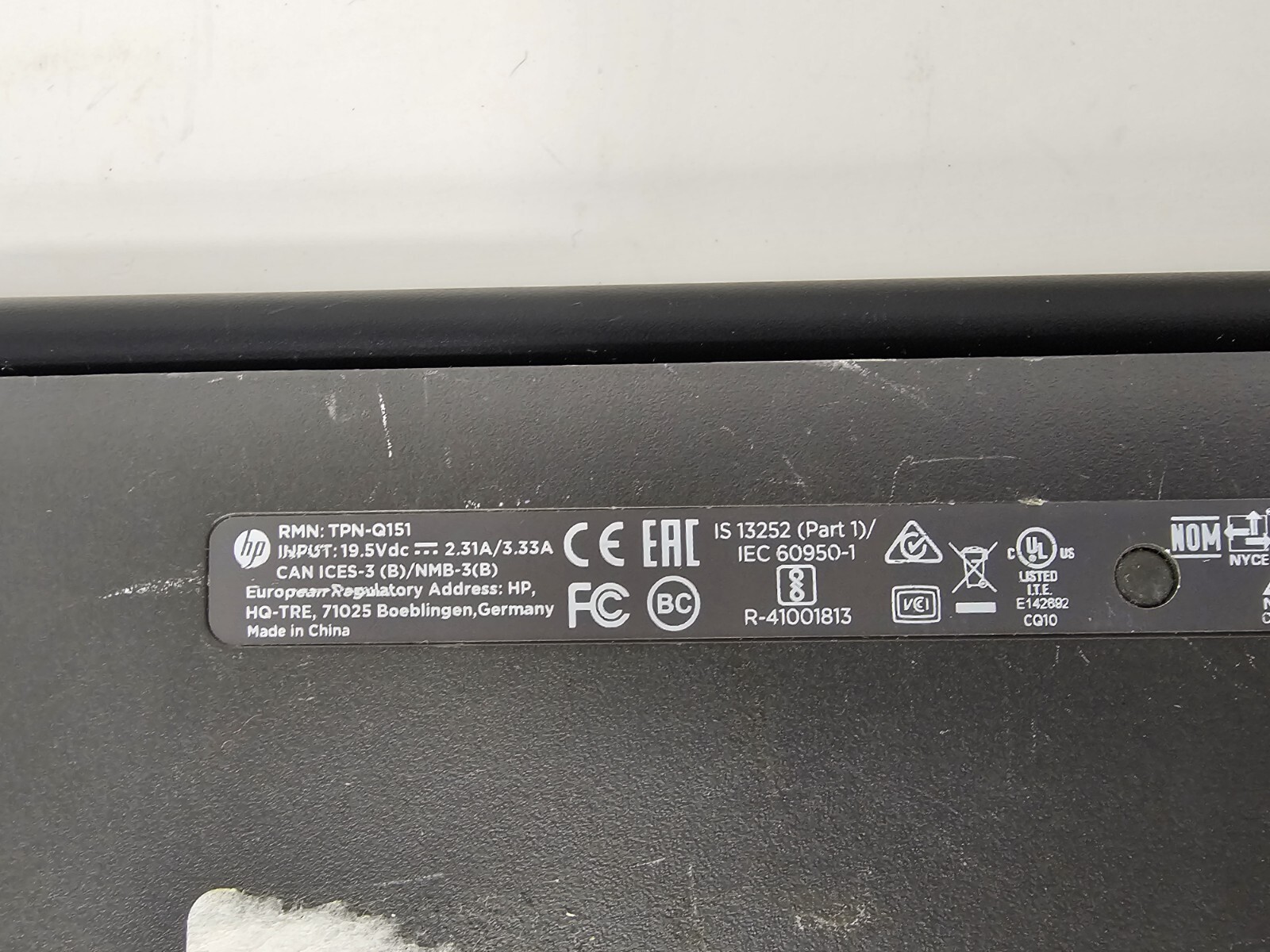 HP Chromebook 11 G4 TPN-Q151 Intel 11.6-Inch Laptop As Is UNTESTED
