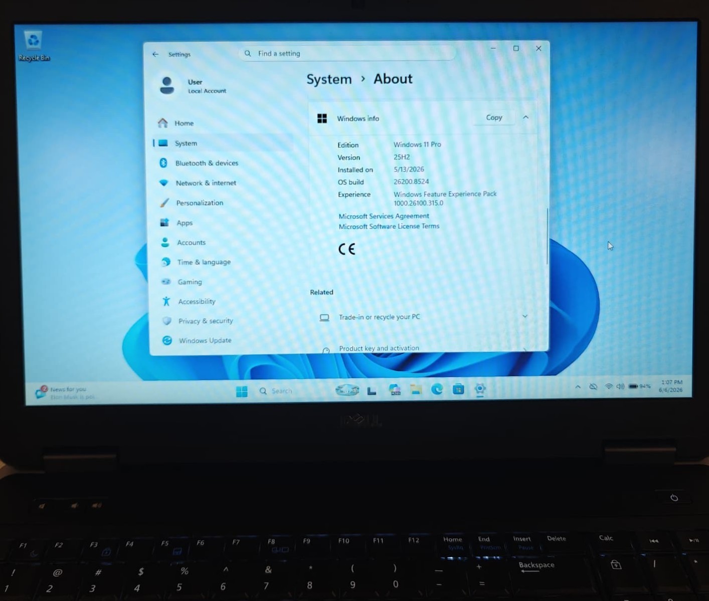 Dell Latitude e6540 i7-4910MQ 16GB RAM 500GB SSD Wifi 7 BT Win 11 Pro Office 365
